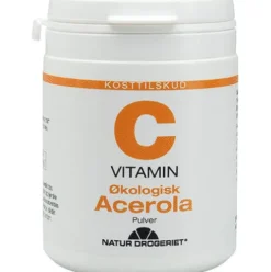 Acerola C-pulver Økologisk