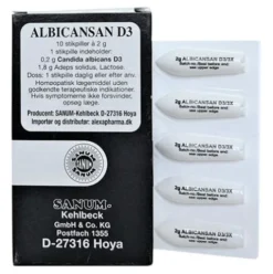 Albicansan Stikpiller D3