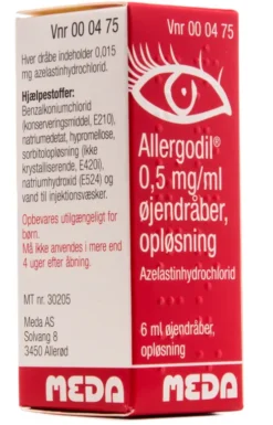Allergodil Øjendråber