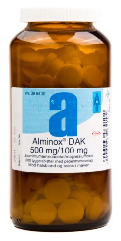Alminox Dak Tyggetabletter | 200 Tabl.