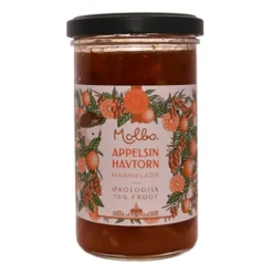 Appelsin & Havtorn Marmelade Molbo Økologisk