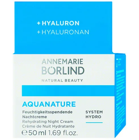 Aquanature Rehydrating Night Cream
