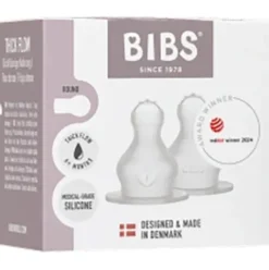 Baby Bottle Nipple Round Silicone 2 pack