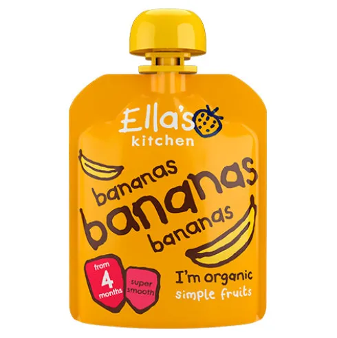 Babymos Banan, Banan & Banan 4 Mdr Økologisk