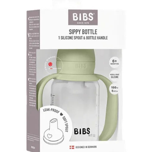 Baby Sippy Bottle Spout Silicone Sage