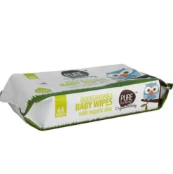 Baby Vådservietter Aloe Vera Økologisk Bionedbrydelige