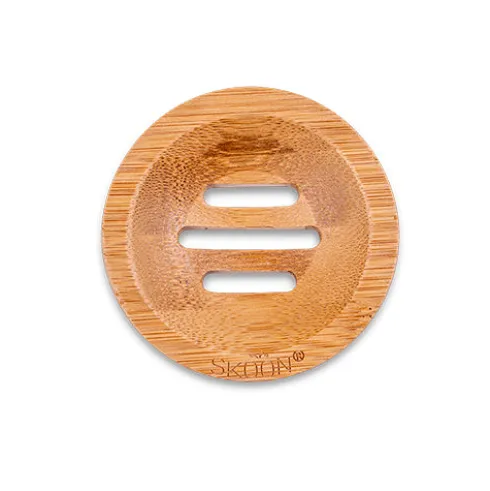 Bamboo Sæbe Bar Holder Rund