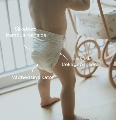 Bambus bleer til sensitiv hud | Tuttelu 5, 10-14 kg