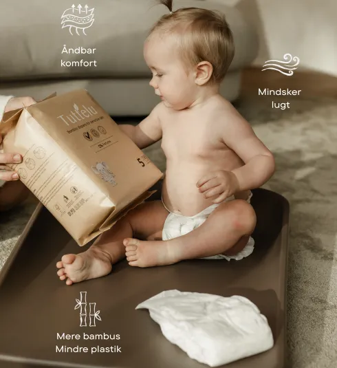 Bambus bleer til sensitiv hud | Tuttelu 4, 7-11 kg