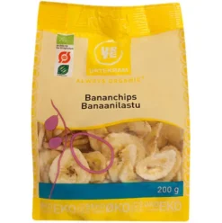 Bananchips Økologisk