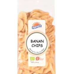 Bananchips Økologisk