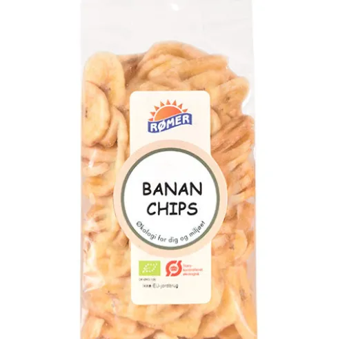 Bananchips Økologisk