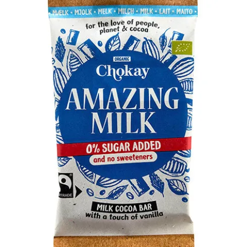 Bar Amazing Milk 39% Økologisk