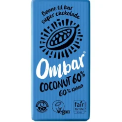 Bar Økologisk 35 g | 60% Kakao m. Kokoscreme