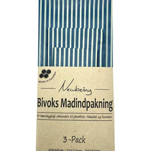 Bivoks Madindpakning | Blå