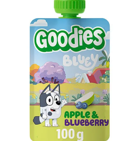 Bluey Smoothie | Æble & Blåbær