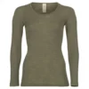 Bluse Merinould & Silke Olive | Str. 34/36