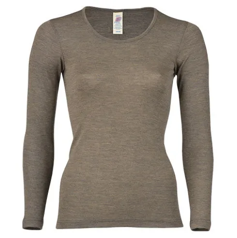 Bluse Merinould & Silke Walnut | Str. 34/36