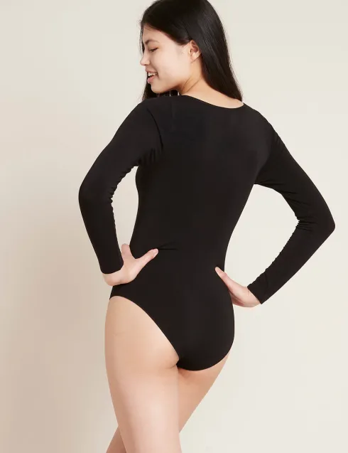 Bodystocking Langærmet Sort | Str. L