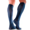 Bomuld Knæstrømpe Navy | M