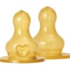 Bottle Nipple 2 PACK Latex Fast Flow