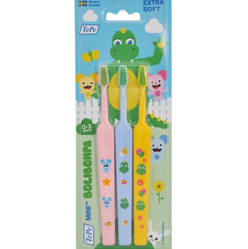 Børnetandbørster 0-3 År | Extra Soft