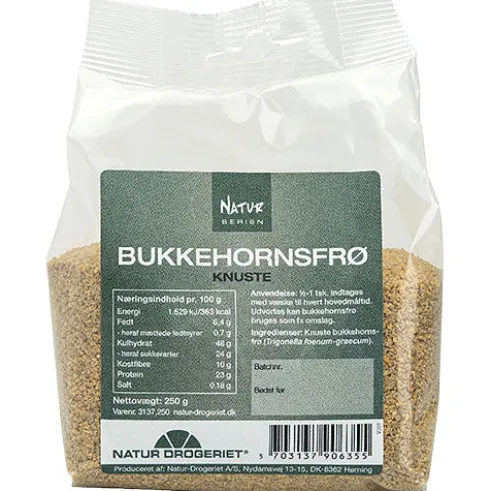 Bukkehornsfrø Knust