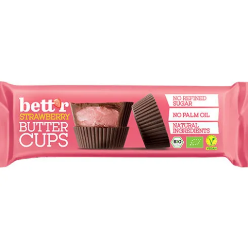 Butter Cups Økologisk | Jordbær
