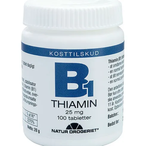 B1 Vitamin 25 Mg