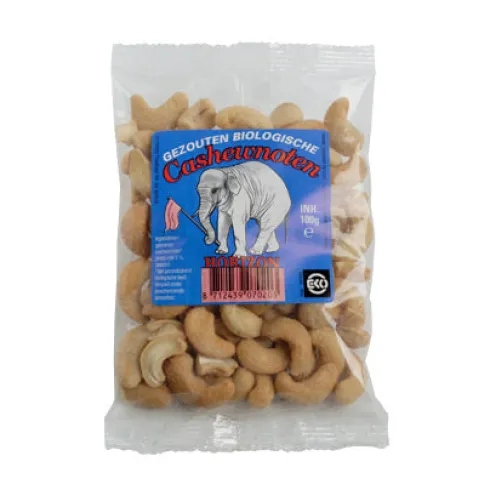 Cashewnødder Saltede Økologisk