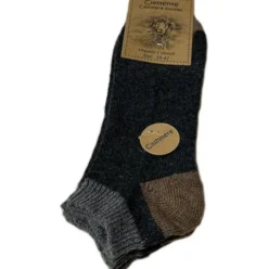 Cashmere Strømper Mellemgrå/koksgrå | Str. 43/46