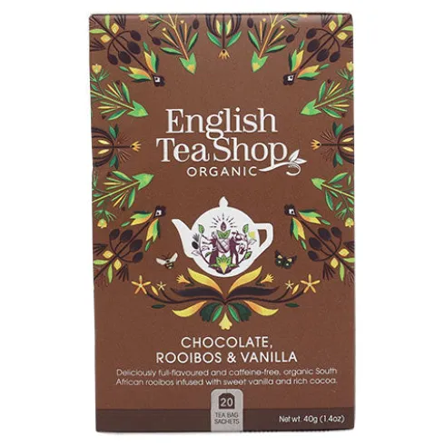 Chocolate Rooibos & Vanilla 20 breveeve. Økologisk