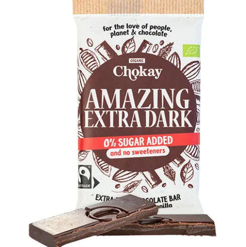 Chokoladebar Økologisk 70 g | Fantastisk Ekstra Mørk