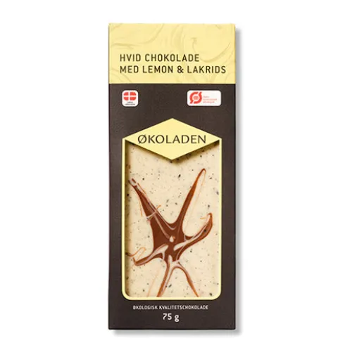 Chokolade Hvid Lemon/lakrids Økologisk