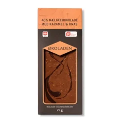 Chokolade Mælk Karamel/knas Økologisk 40%