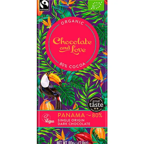Chokolade Single Origin Panama 80% Økologisk