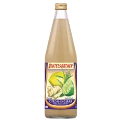 Citron-ingefær Limonade Drik Økologisk