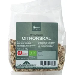 Citronskal Tørret Økologisk