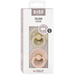 Colour Latex Size 1 Vanilla/Blush 2 PACK