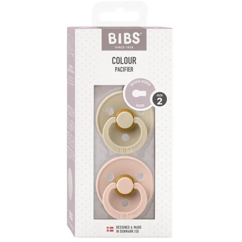 Colour Latex Size 2 Vanilla/Blush 2 PACK