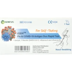 Covid-19 Og Influenza A+B Hjemmetest