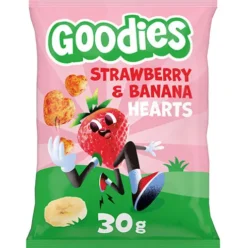 Crunchy Hearts Banana & Strawberry