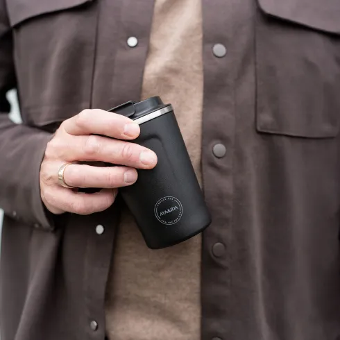 CUP2GO 380 ml | Matte Black