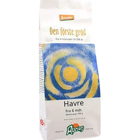 Den Første Grød Fra 6 Mdr. - Havre Økologisk Demeter