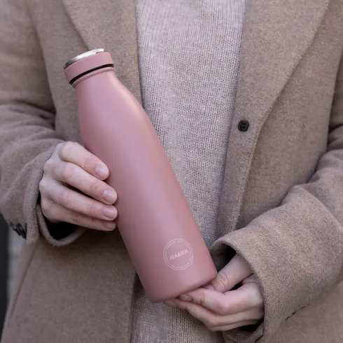 Drinking Bottle 500ml | Ash Rose
