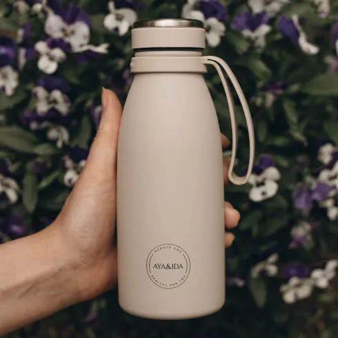 Drinking Bottle 350ml | Cream Beige