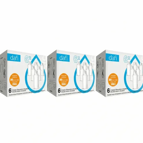 Filterpatroner | 3 x 6-pack