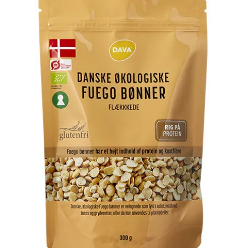 Flækkede Fuego bønner Økologisk