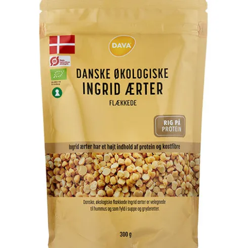 Flækkede Ingrid ærter Økologisk