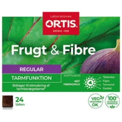 Frugt & Fibre Tyggeterninger | 24 stk